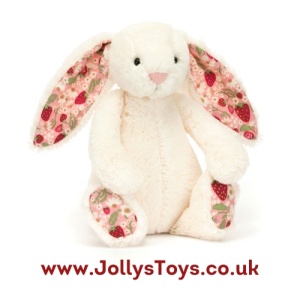 Jellycat Blossom Cream Bunny 'Berry', Small